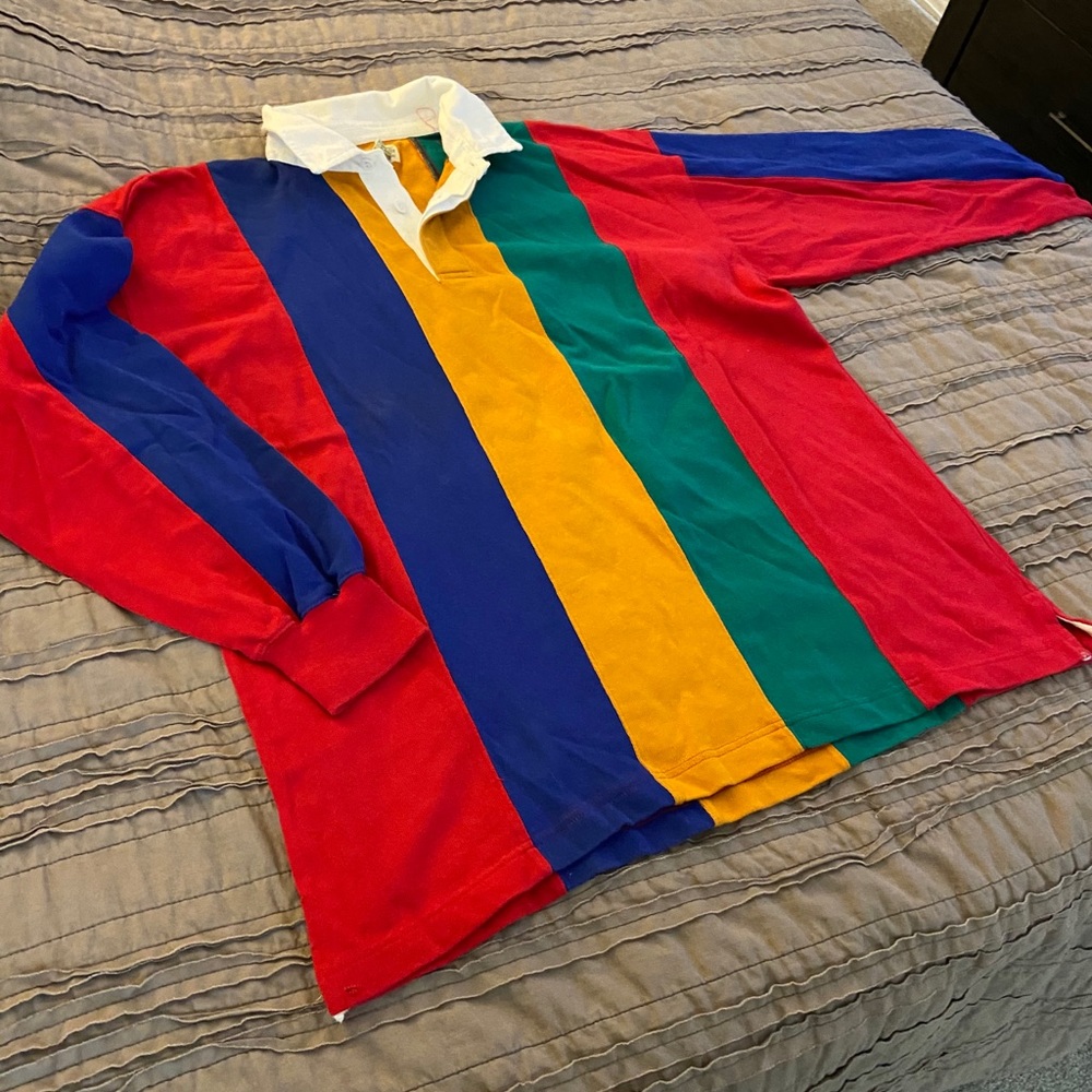 Men’s long sleeve polo